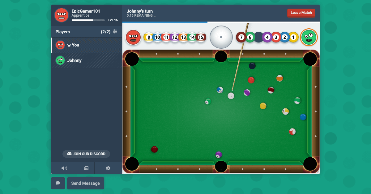 Game: 8 Ball Pool Billiards Multiplayer