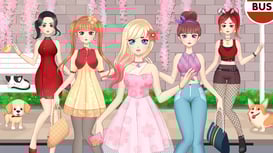Game: Anime Girls Dress Up Games
