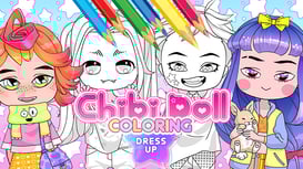 Game: Chibi Doll Dress Up & Coloring