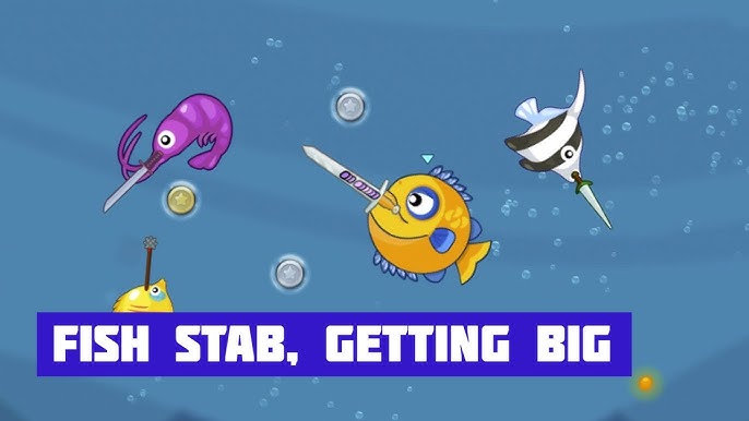 Game: Fish Stab Getting Big