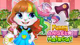 Game: Funny Angela Haircut