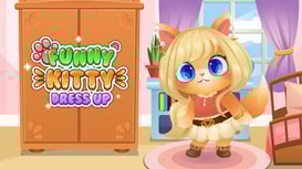 Game: Funny Kitty Dress Up