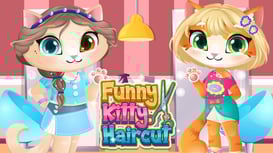 Game: Funny Kitty Haircut