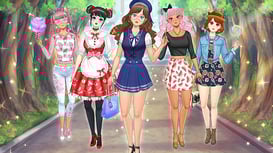 Game: High School Anime Dress Up
