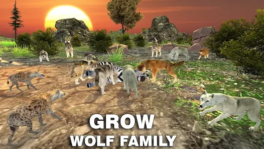 Game: Wolf Family Simulator